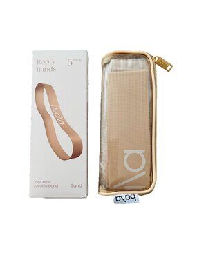 Bala Booty Bands 5-pack in Sand with Mesh Case